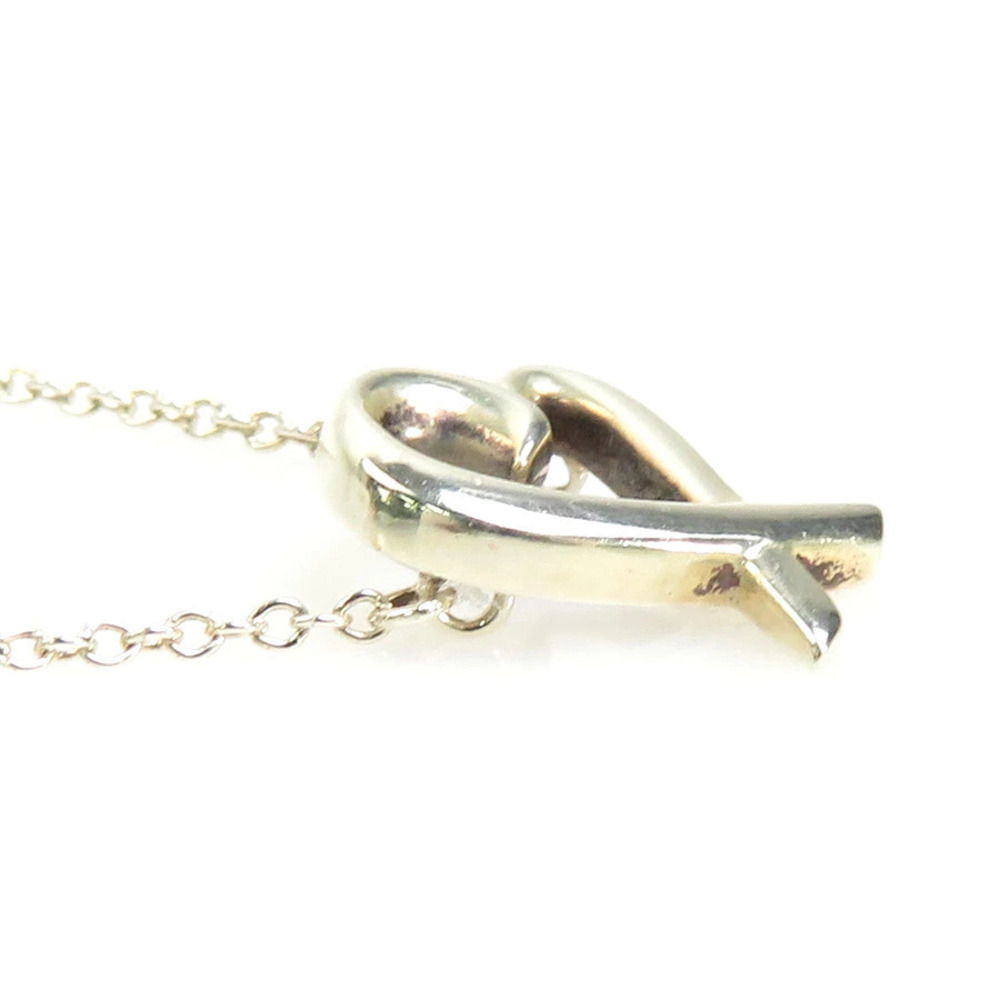 Tiffany Co Loving Heart Necklace Sterling Silver